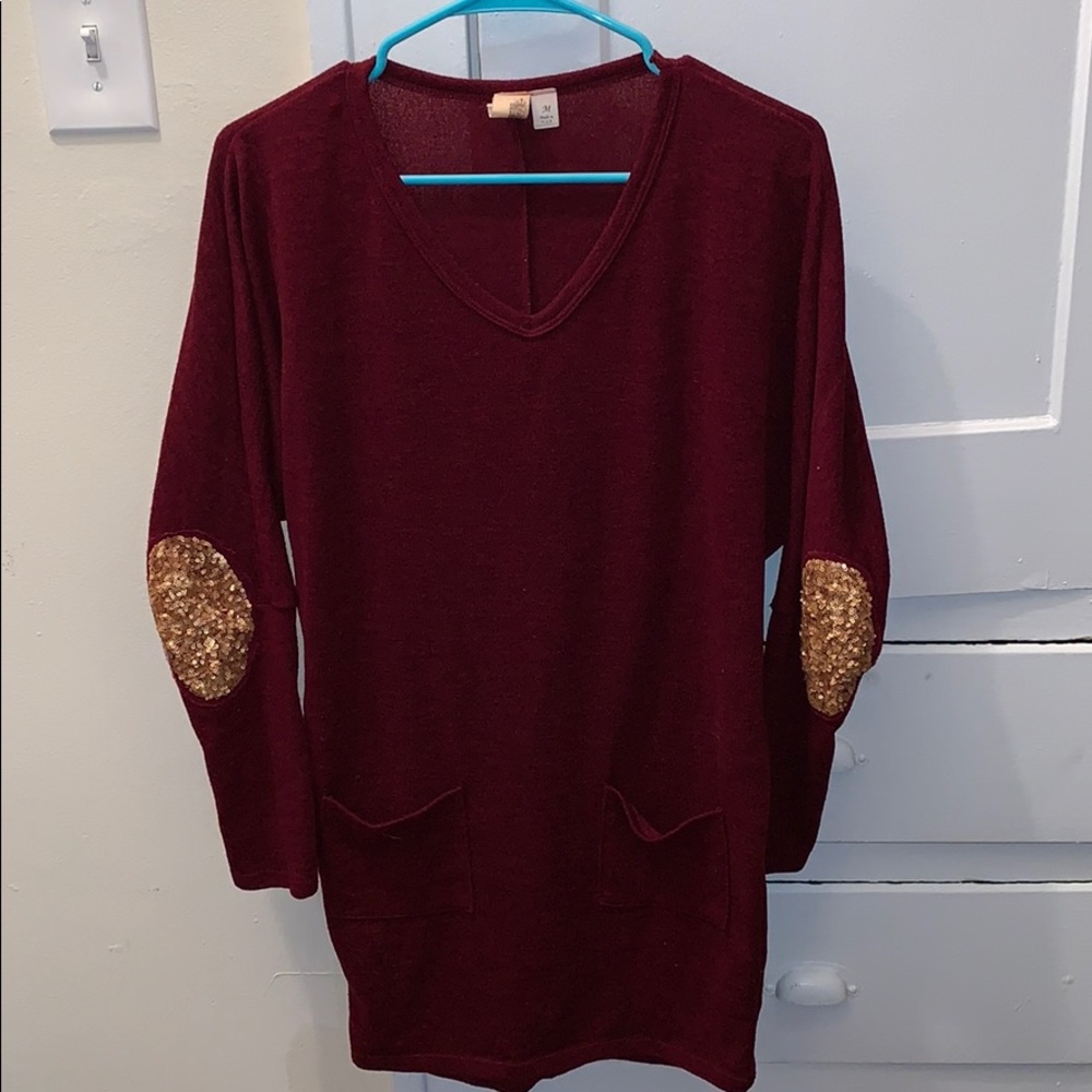Sweater dress fitted